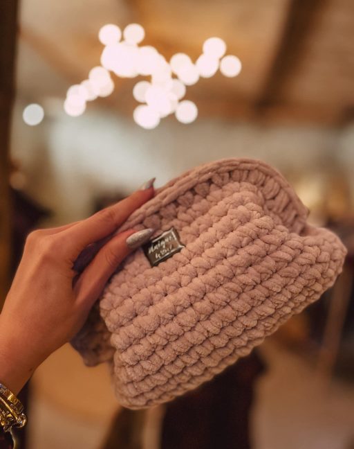 "Velvet Bag" Vanilla